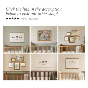 Baseball Nursery Decor | Embroidered Newborn Name Sign | Crossed Bats Baby Hoop | E13