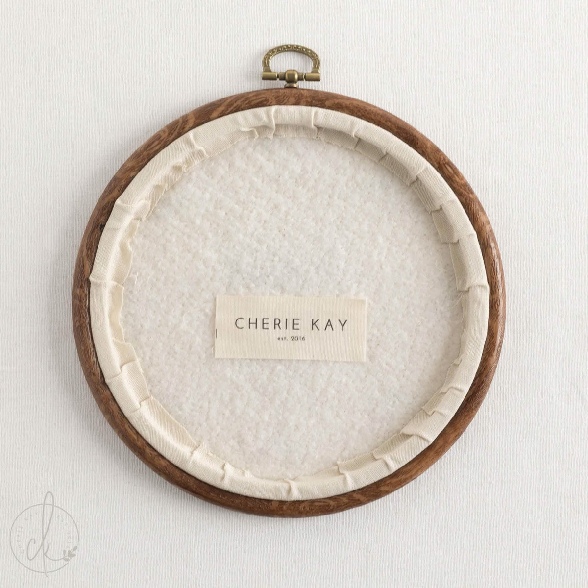 Personalized Christmas Ornament | Embroidered Newborn Name Hoop | Nursery Decor | E26