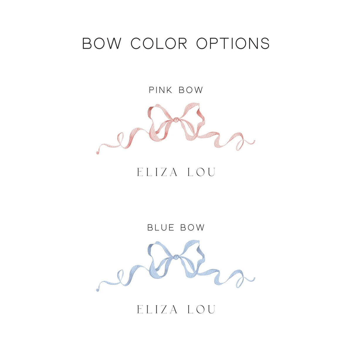 Personalized Wall Hanging | Watercolor Bow Name Canvas | Girl Nursery Decor | 87