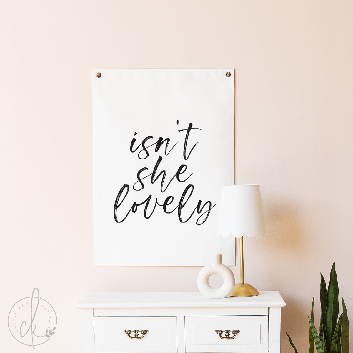 Isn't She Lovely | Canvas Wall Art | 16
