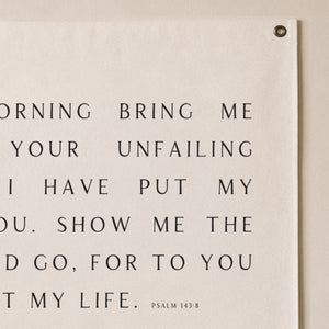 Let The Morning Bring Me Word