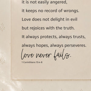 Love Never Fails