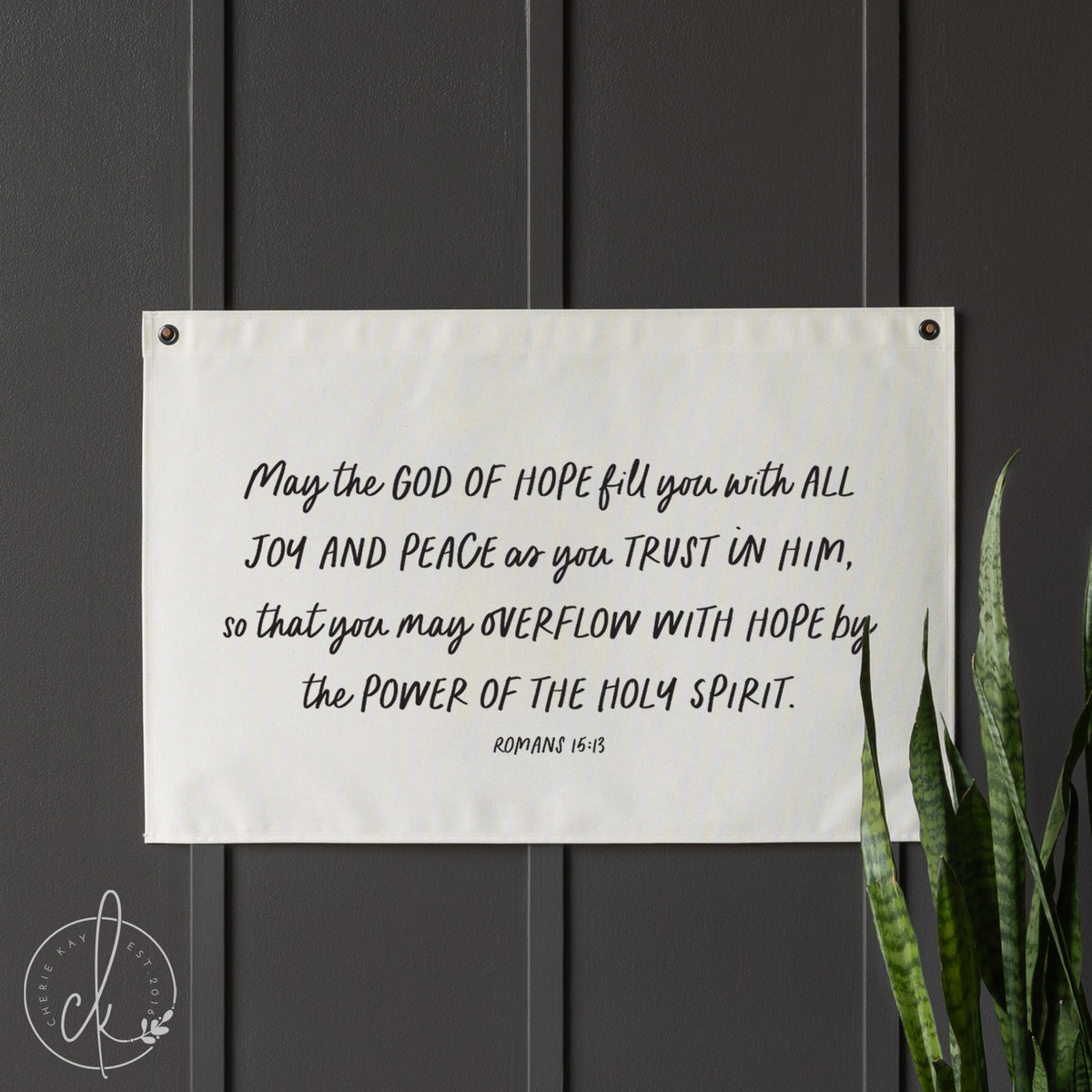 May The God Of Hope Fill You