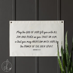 May The God Of Hope Fill You