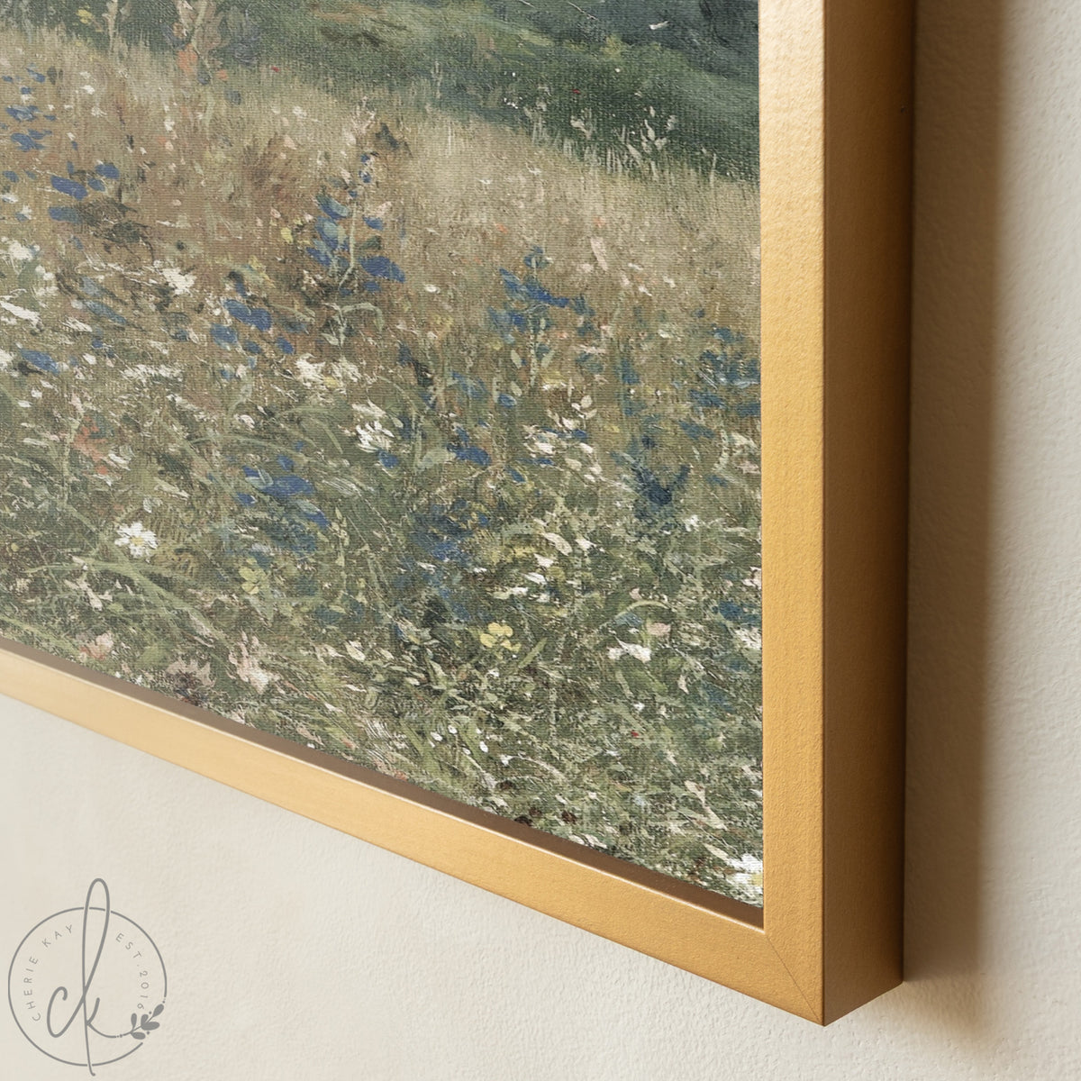 Wildflower Wall Art | Meadow Field Print | N117