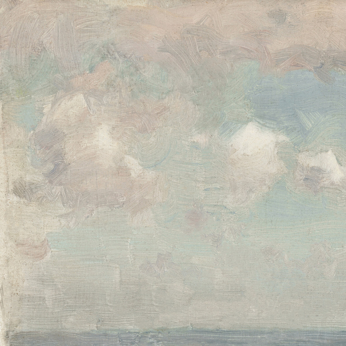 Vintage Seascape Framed Coastal Wall Art | Ocean Horizon Print | N13