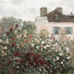Vintage Art Oil Painting | Claude Monet Floral Print | N131