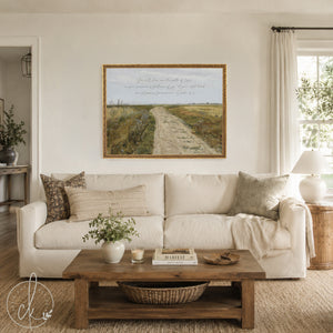 Framed Bible Verse Art | Psalm 16:11 Wall Hanging | Large Christian Wall Decor | N51