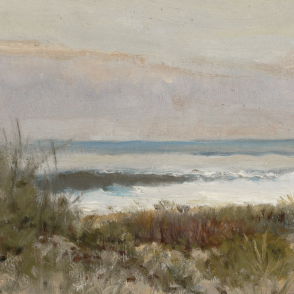 Coastal Landscape Art | Beach Scene Wall Decor | N67