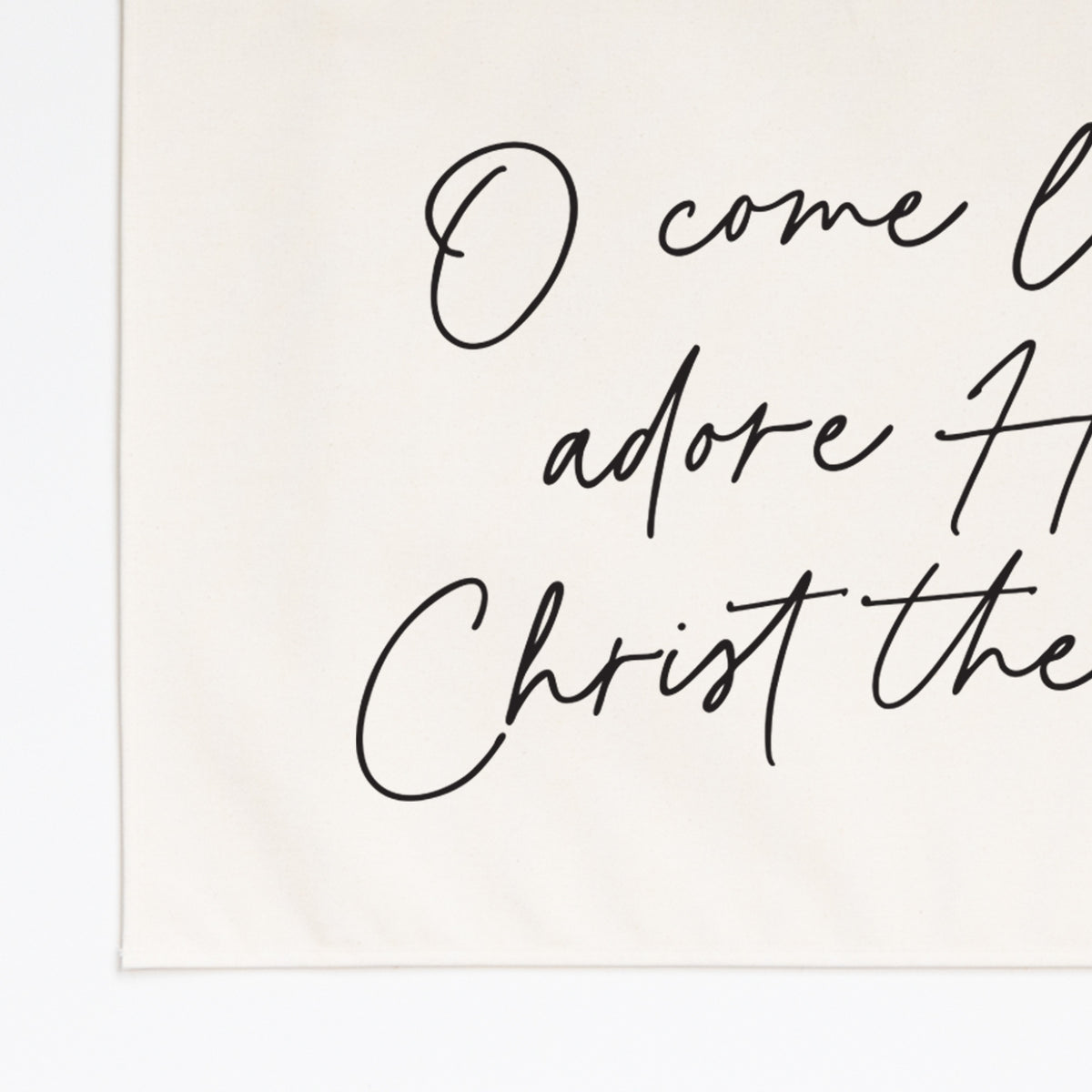 O Come Let Us Adore Him