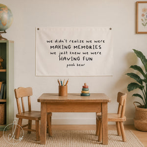 Pooh Bear Quote Canvas Sign | 77