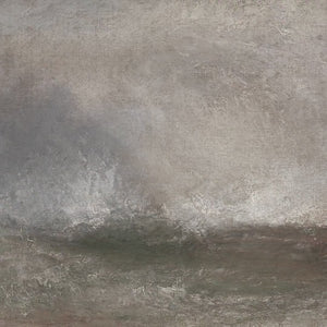 Modern Abstract Landscape Wall Art | Moody Abstract Artwork | Framed Wall Art for Living Room | Neutral Tones Canvas Artwork | N100