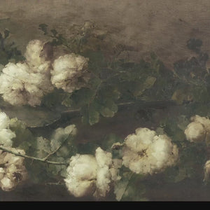 Floral Wall Art | Botanical Art | Framed Wall Art | Living Room Decor |  Vintage Wall Art | White Bouquet Painting | W27