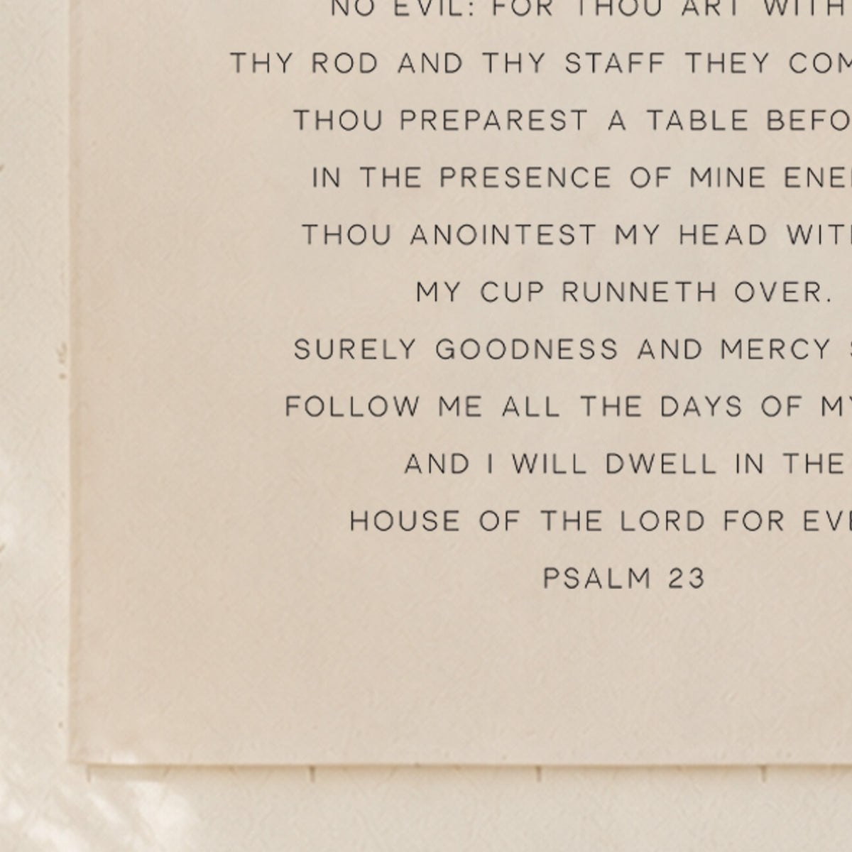 The Lord Is My Shepherd