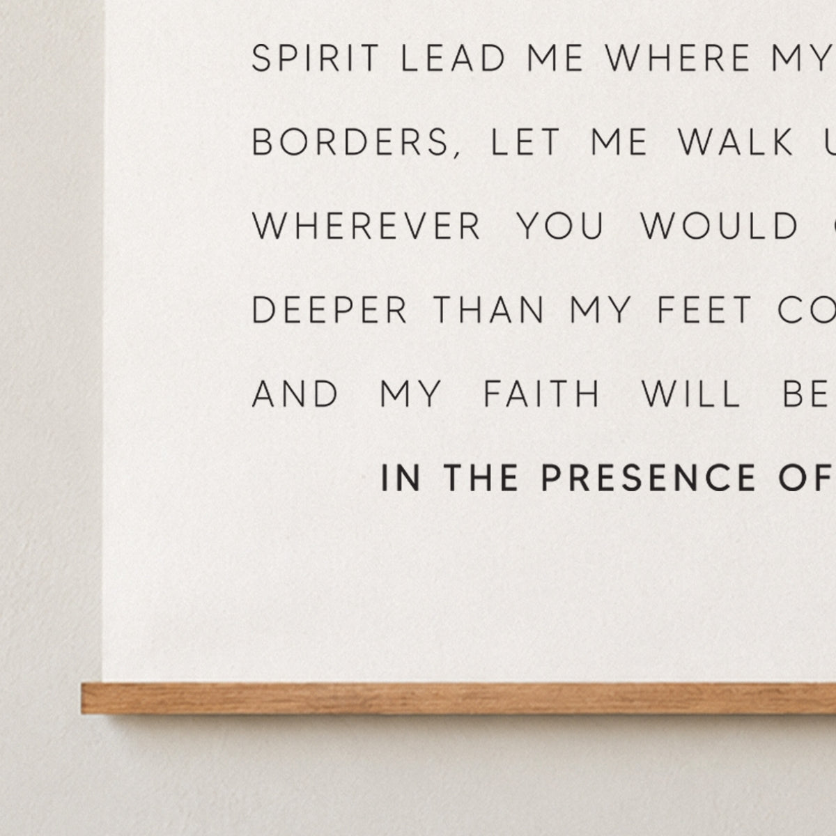 Spirit Lead Me