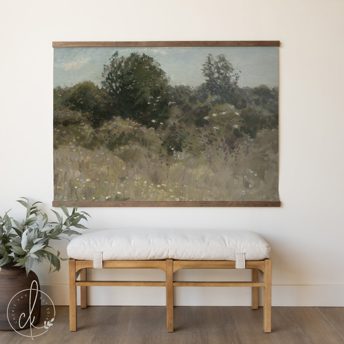 Vinatage Landscape Painting | T19