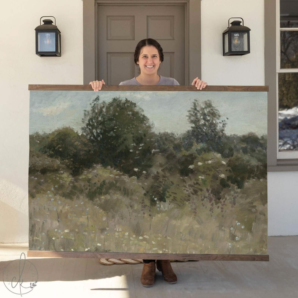 Vinatage Landscape Painting | T19