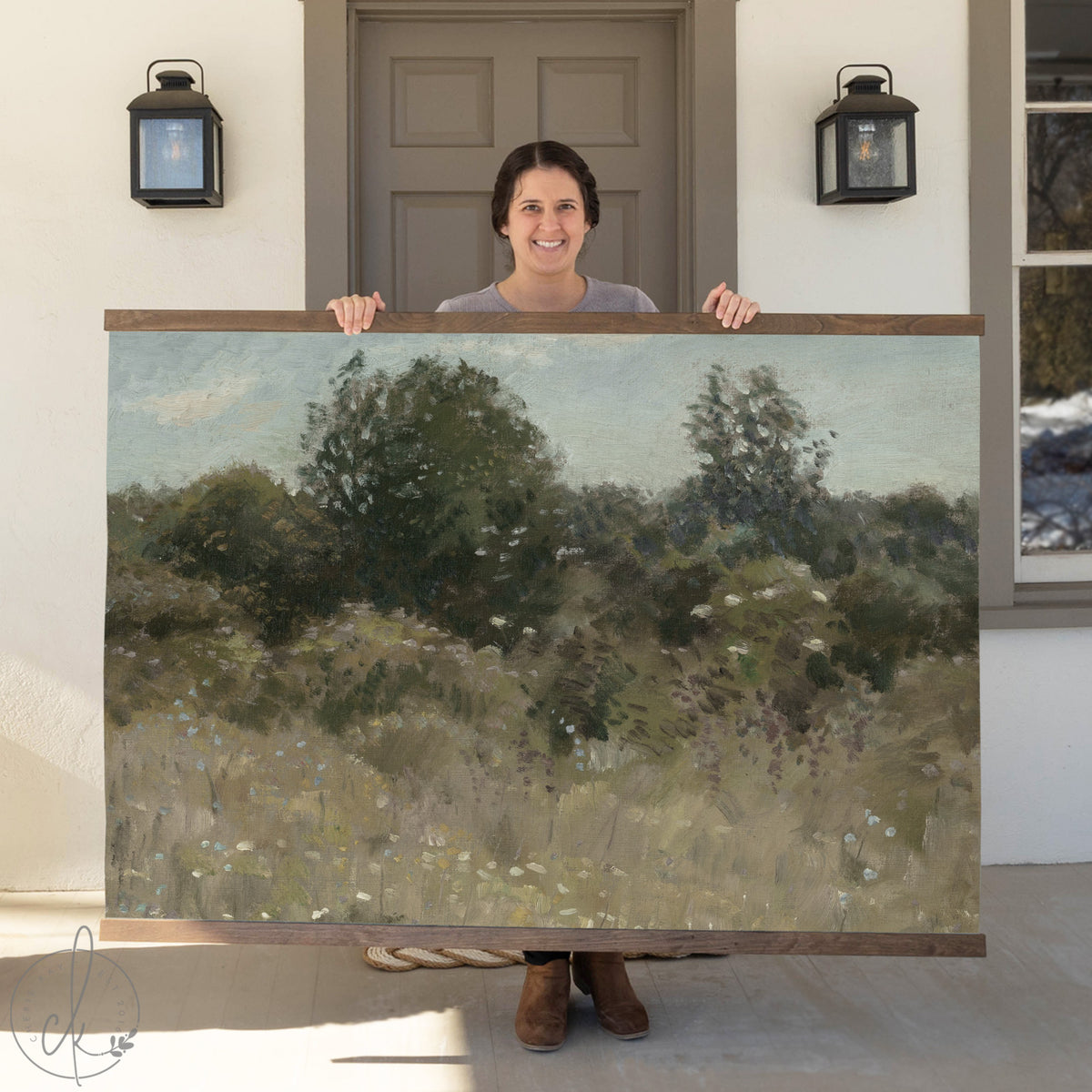 Vinatage Landscape Painting | T19
