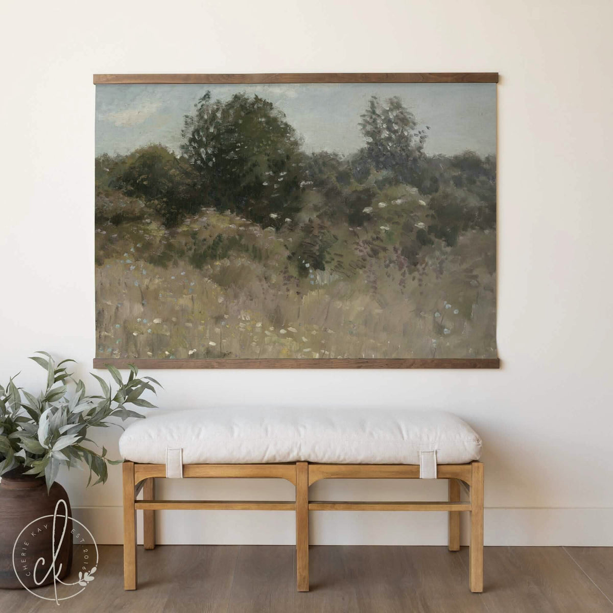 Vinatage Landscape Painting | T19