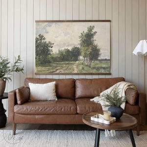 Summer Path Through Woods | Canvas Tapestry | T21