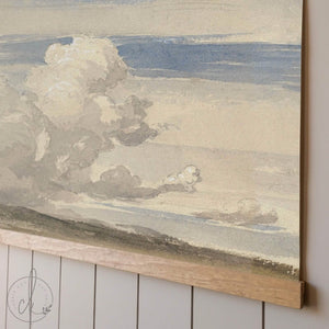 Vintage Sky Landscape Wall Tapestry | Large Cloud Art Print | T36
