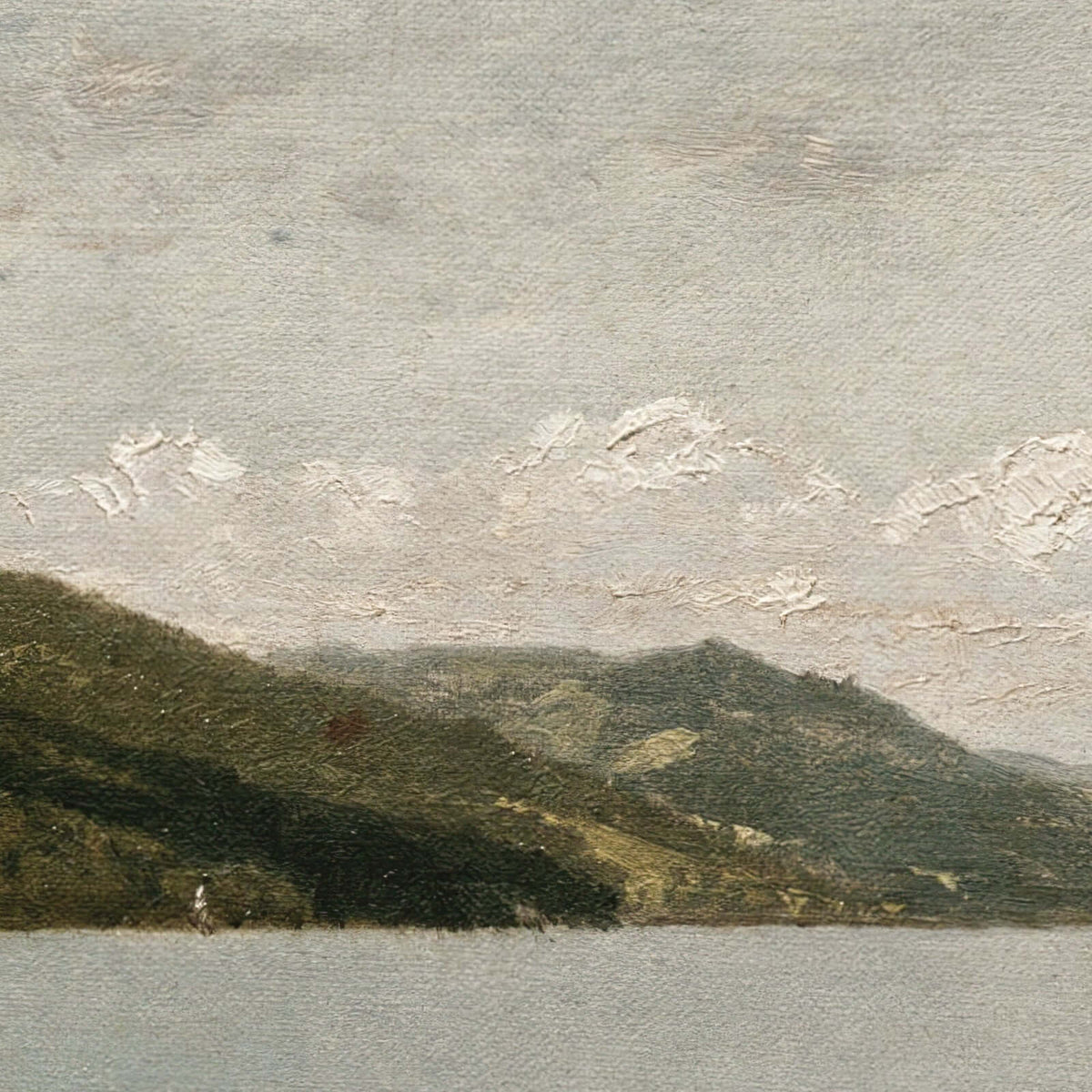 Lake and Mountains Canvas Tapestry Wall Decor |  T42