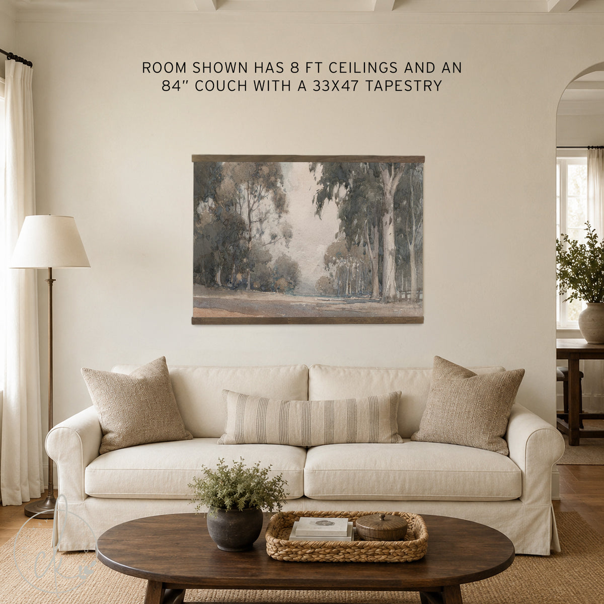 Vintage Bible Verse Wall Art | Come to Me - Matthew 11:28 Landscape Wall Decor | T47
