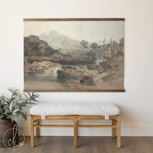 Oversized Framed Canvas Tapestry | T48