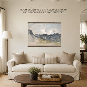 Modern Christian Art | Watercolor Mountain Painting | T61
