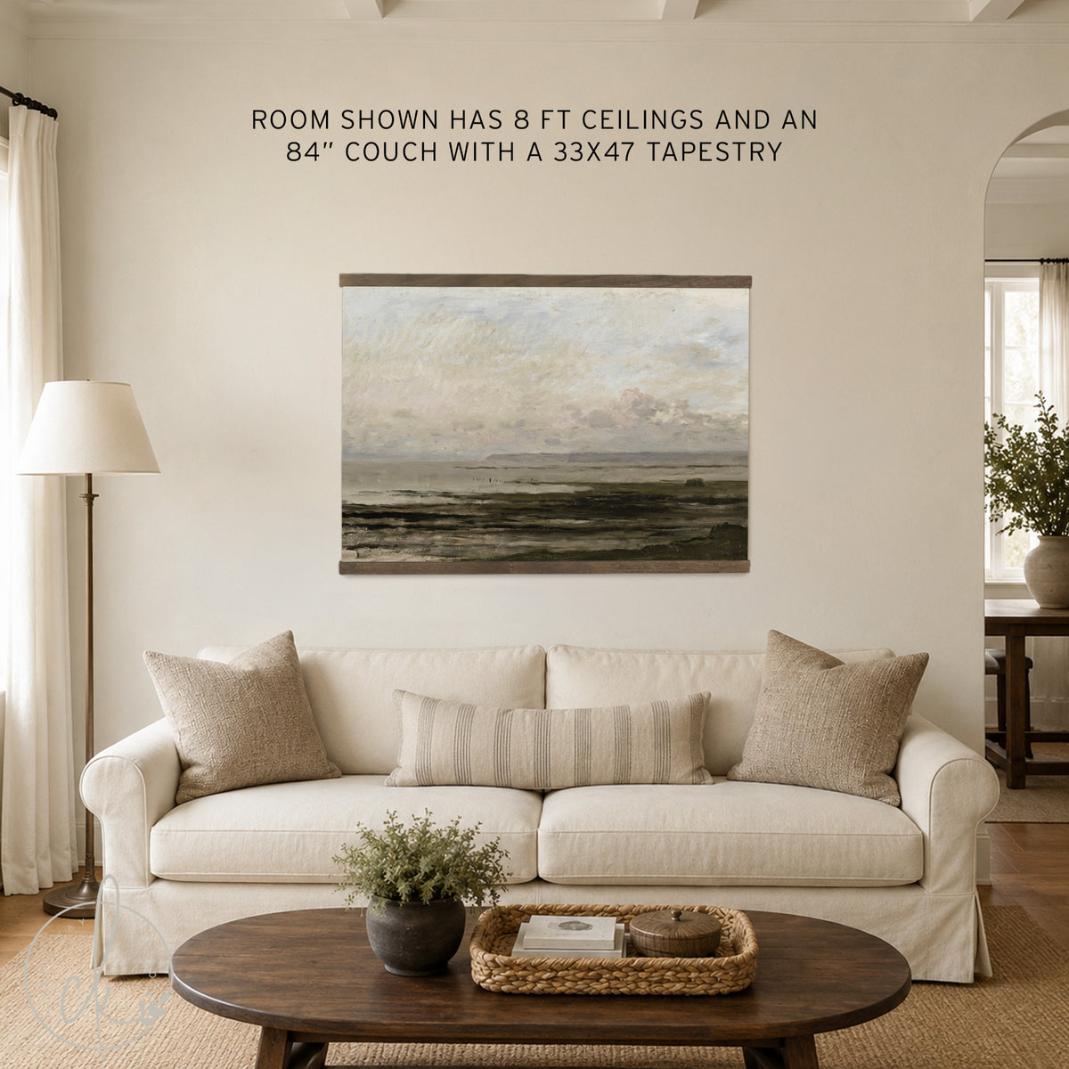 Jeremiah 29:11 Canvas Tapestry | Large Bible Verse Wall Art | T63