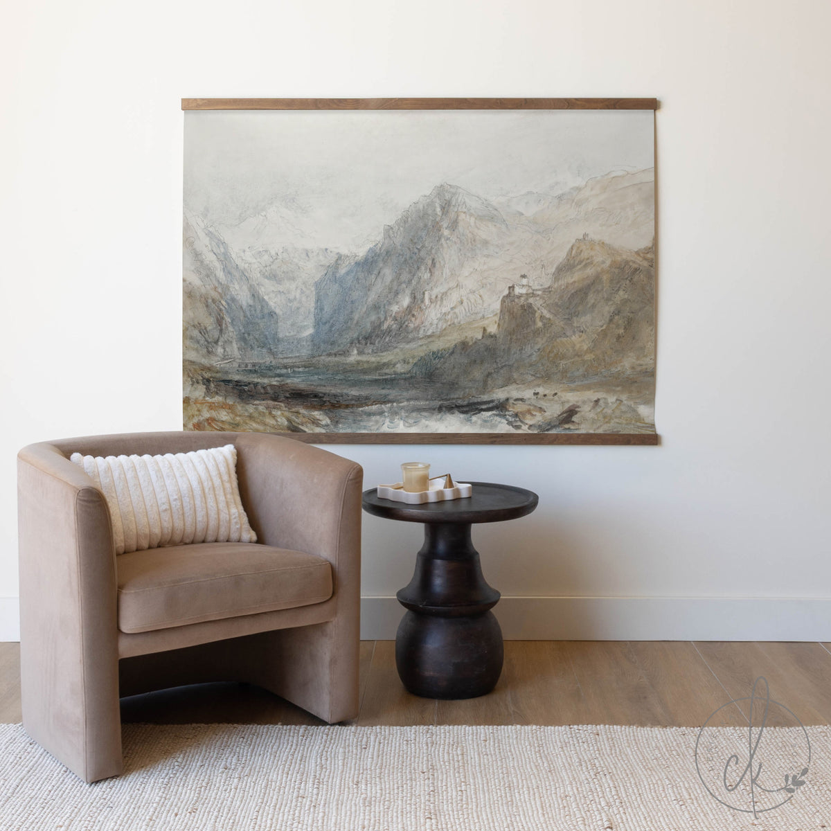 Christian Mountain Landscape Tapestry | T65