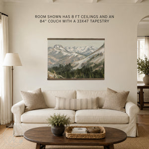 Mountain Artwork Canvas Wall Hanging | T71