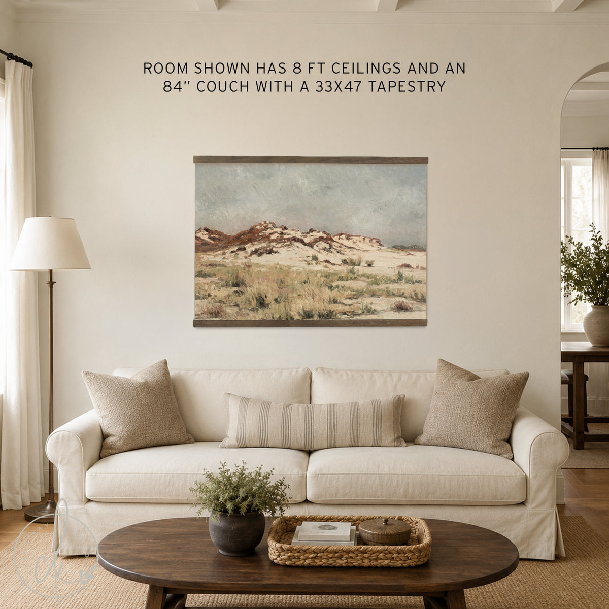 Bible Verse Wall Art | Landscape Canvas | Romans 12:12 | T72