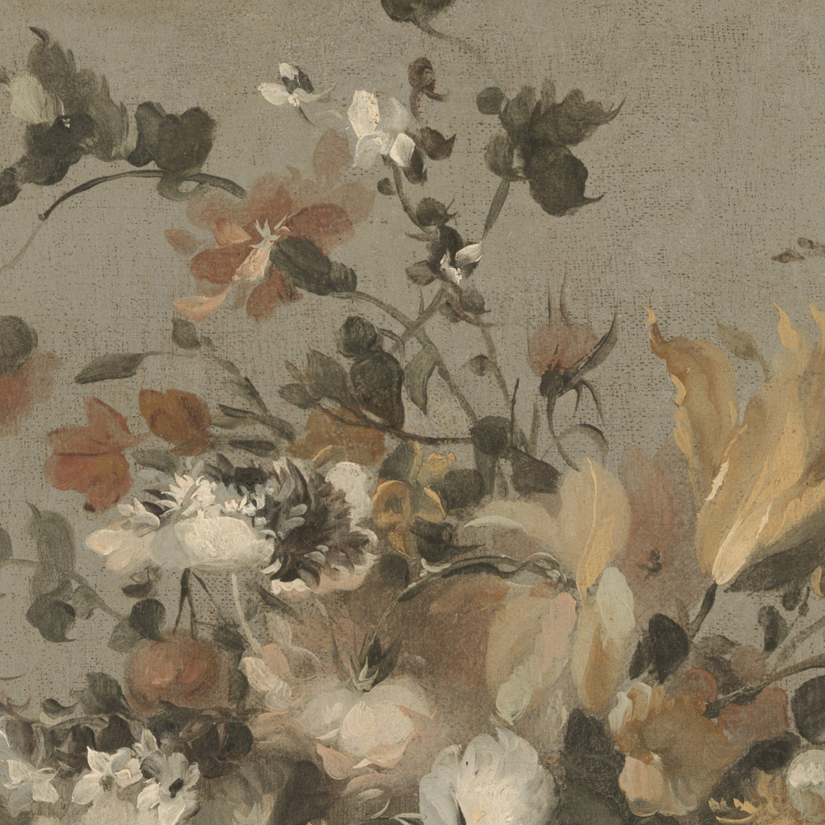 Large Floral Canvas Tapestry Wall Hanging | T74