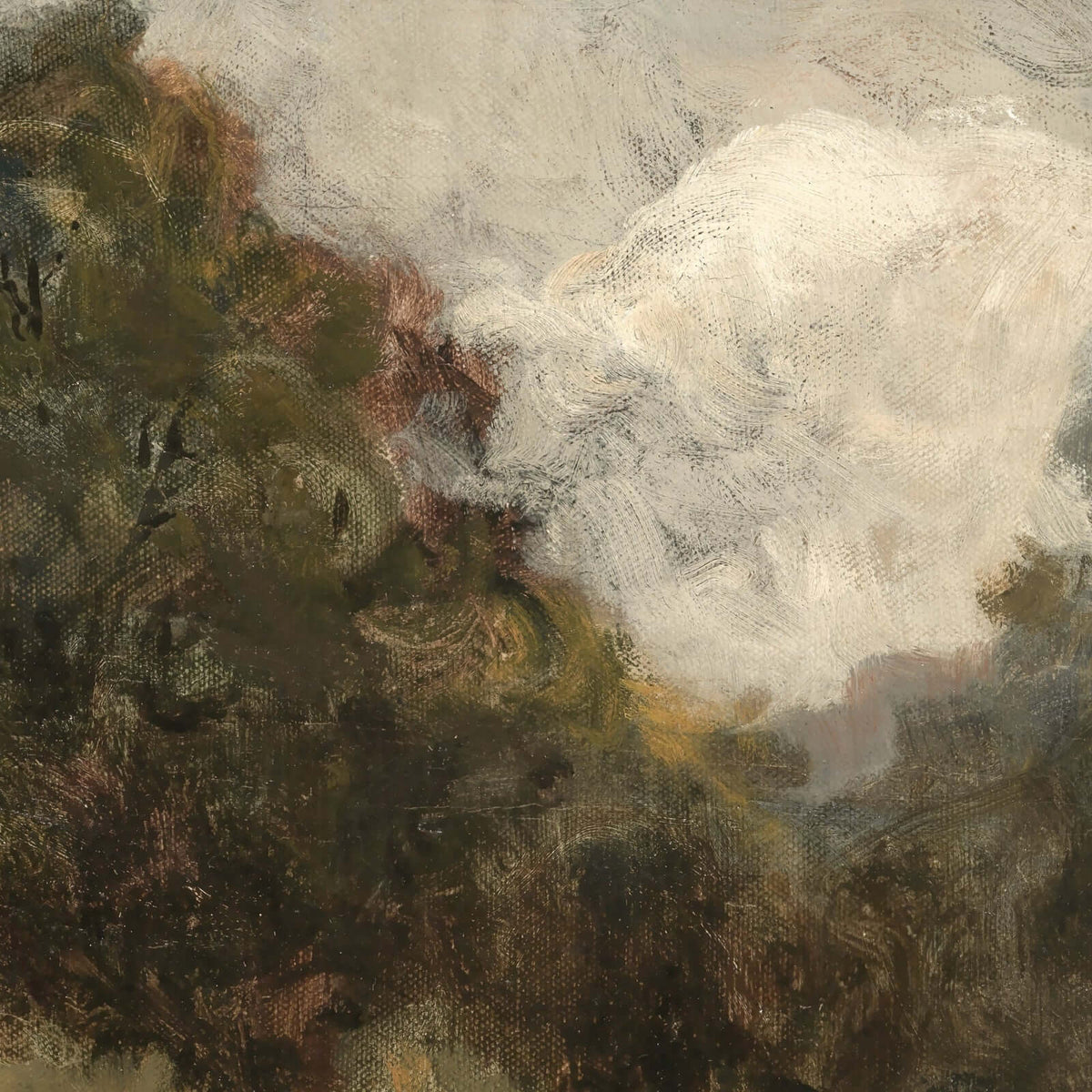 Oversized Wall Art | Moody Impressionist Landscape Tapestry  | T80