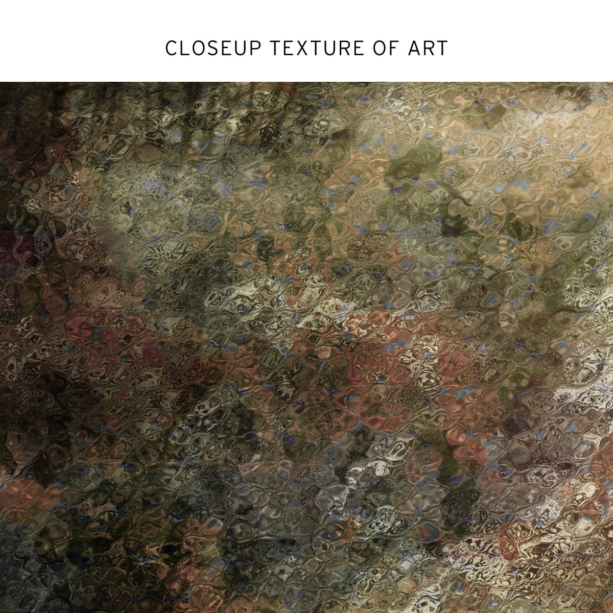 Abstract Field Painting | Earth Tone Wall Art | Large Framed Canvas | N246