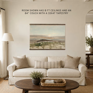 Bible Verse Canvas | Philippians 4:6–7 Christian Wall Art | Scripture Landscape Canvas | T95
