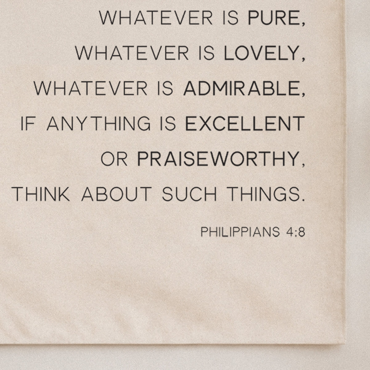 Whatever Is True