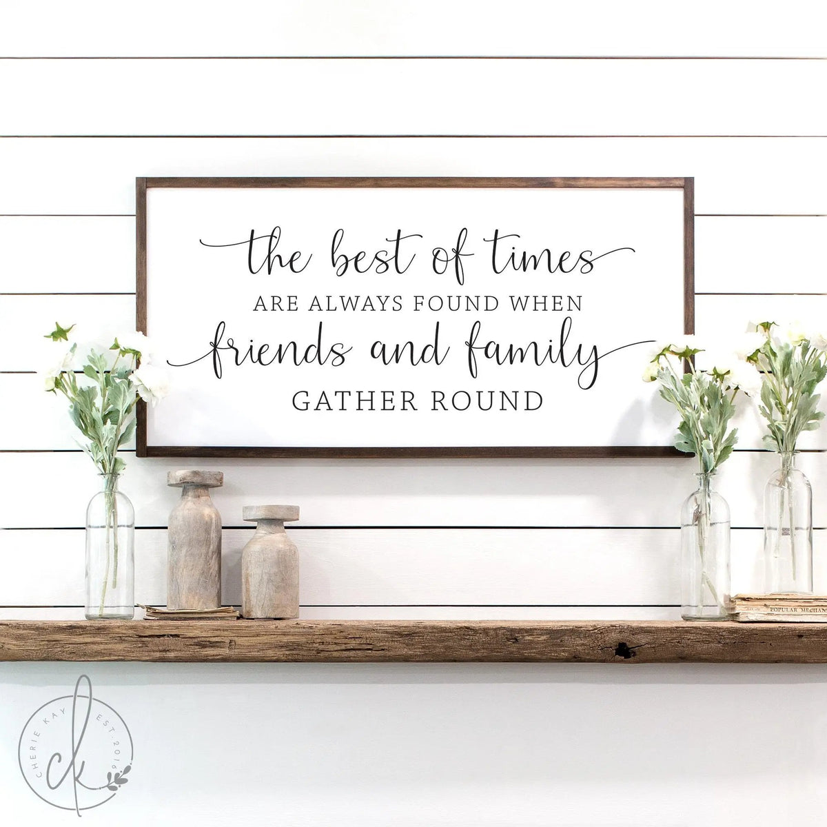 dining room sign | the best of times sign | dining room wall decor | gather sign | large gather sign | gather wall decor