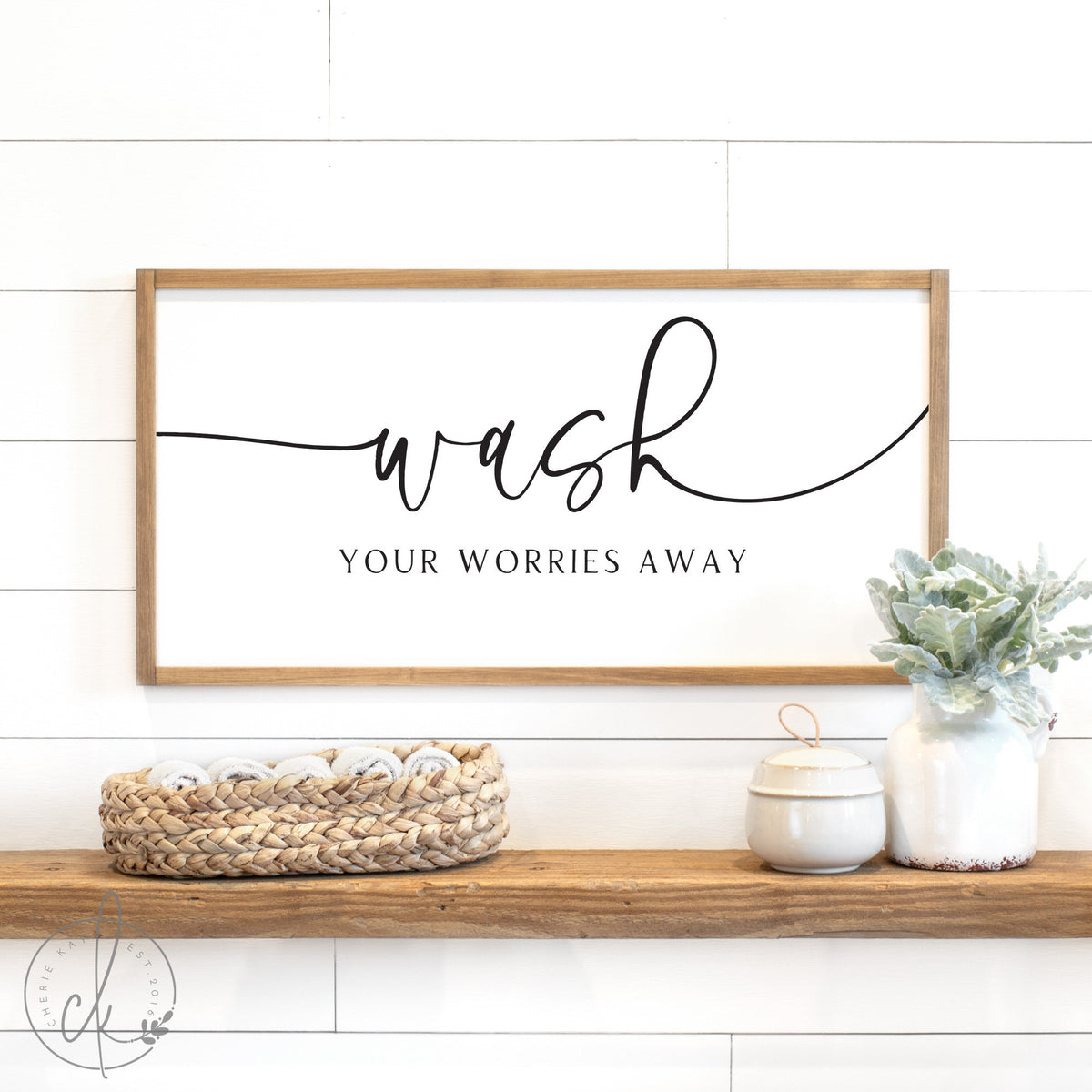 bathroom sign | wash your worries away sign | sign for bathroom | bath sign | bathroom wall decor | bath decor