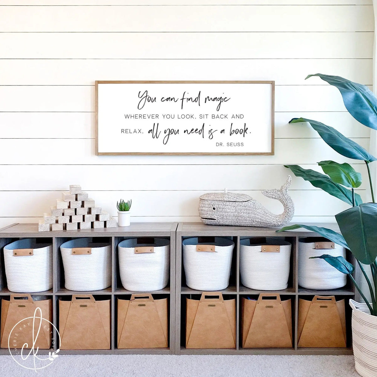 You can find magic wherever you look sign | playroom sign | kids room decor | book nook sign | playroom wall decor | play room decor