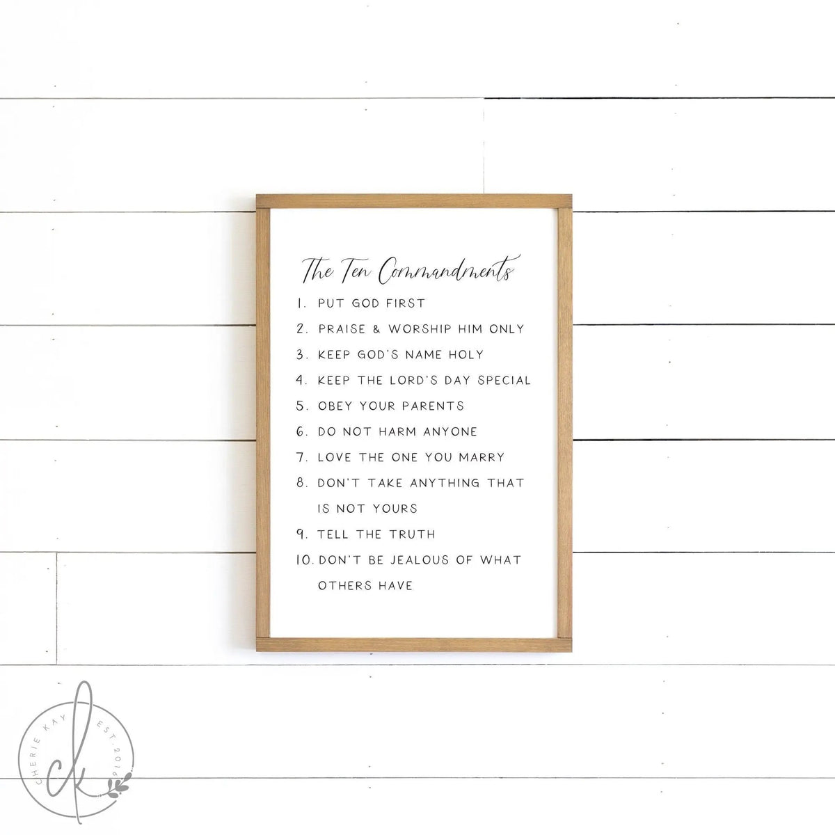 The Ten Commandments