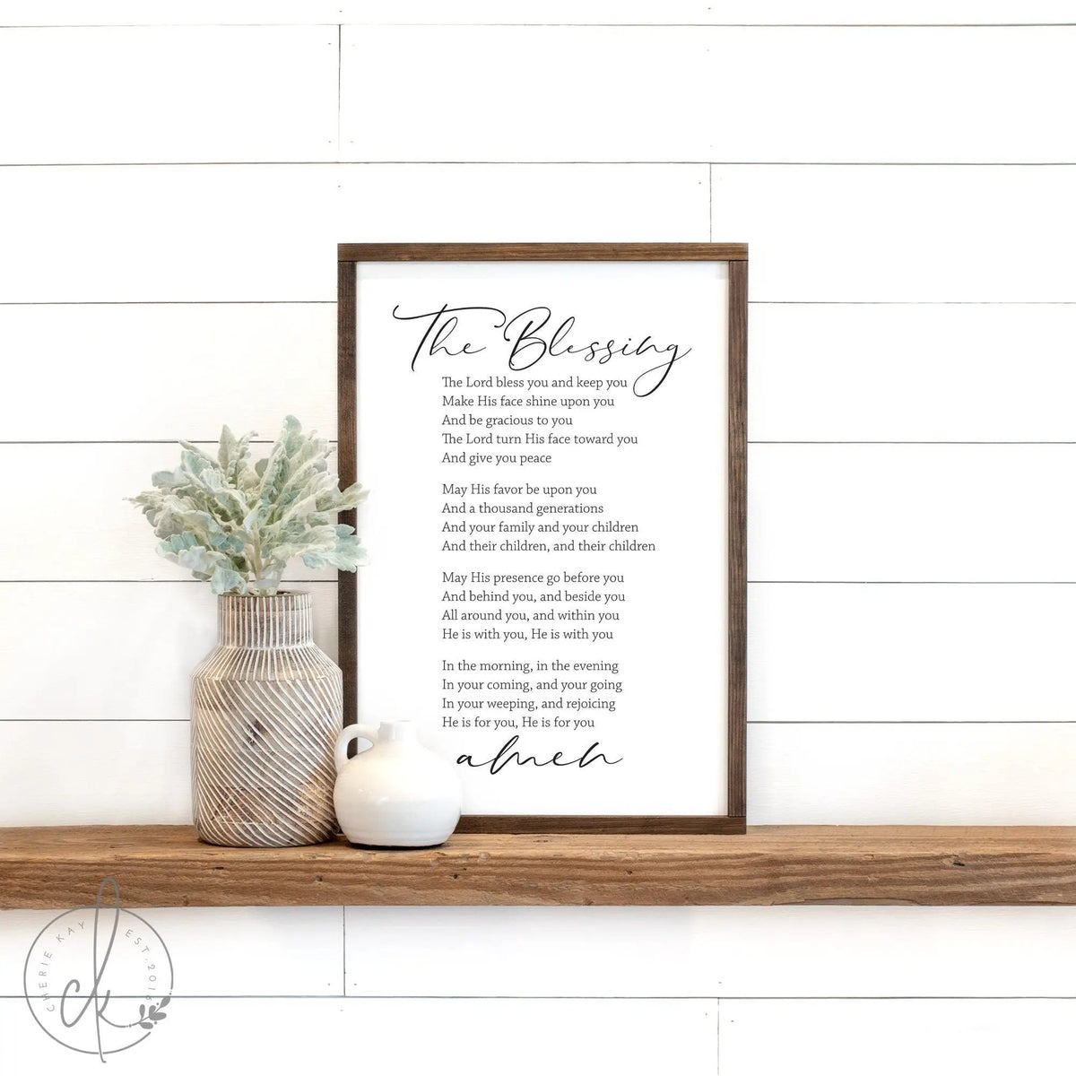 Worship song sign | the blessing song sign | entry wall decor | entryway sign | wooden signs for home | living room signs