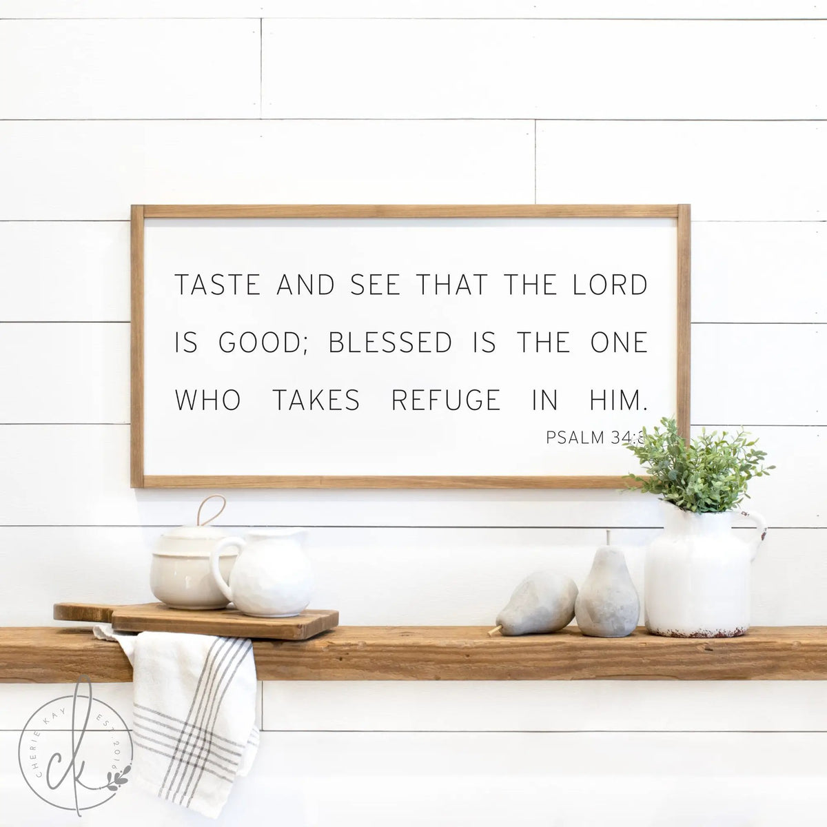Taste And See That The Lord Is Good