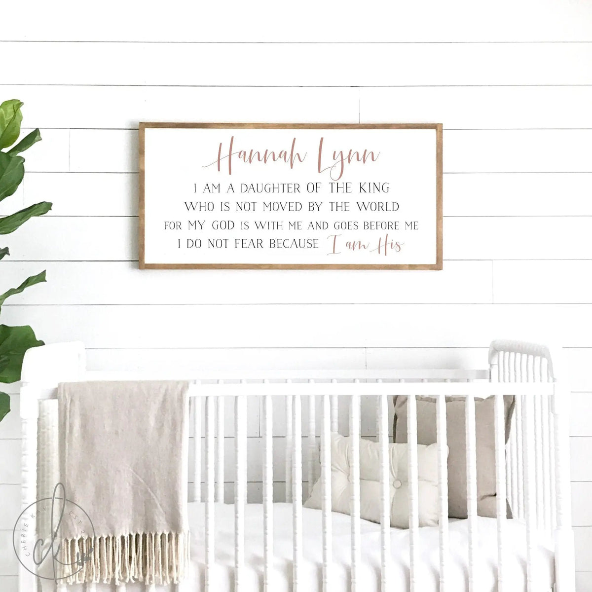 I Am A Daughter Of The King | Personalized Name | D1