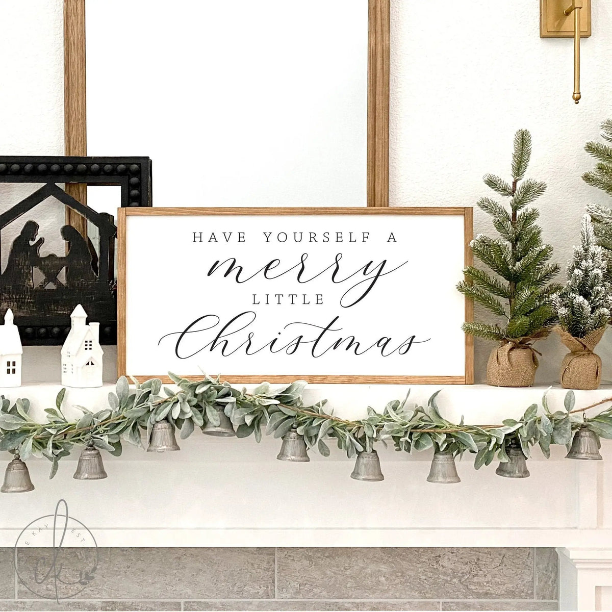 Have yourself a merry little Christmas sign | Christmas signs |  Christmas wall decor | Christmas home decor | wood sign