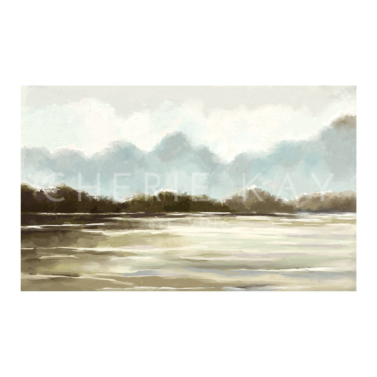 Serenity Lake Landscape | W13