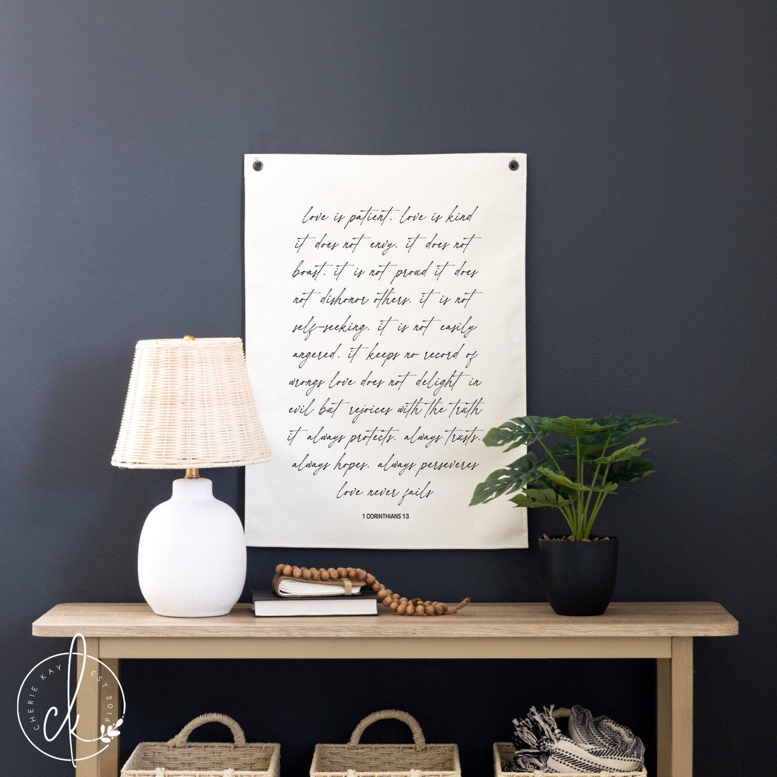 Handcrafted Canvas Flags Master Bedroom Collection