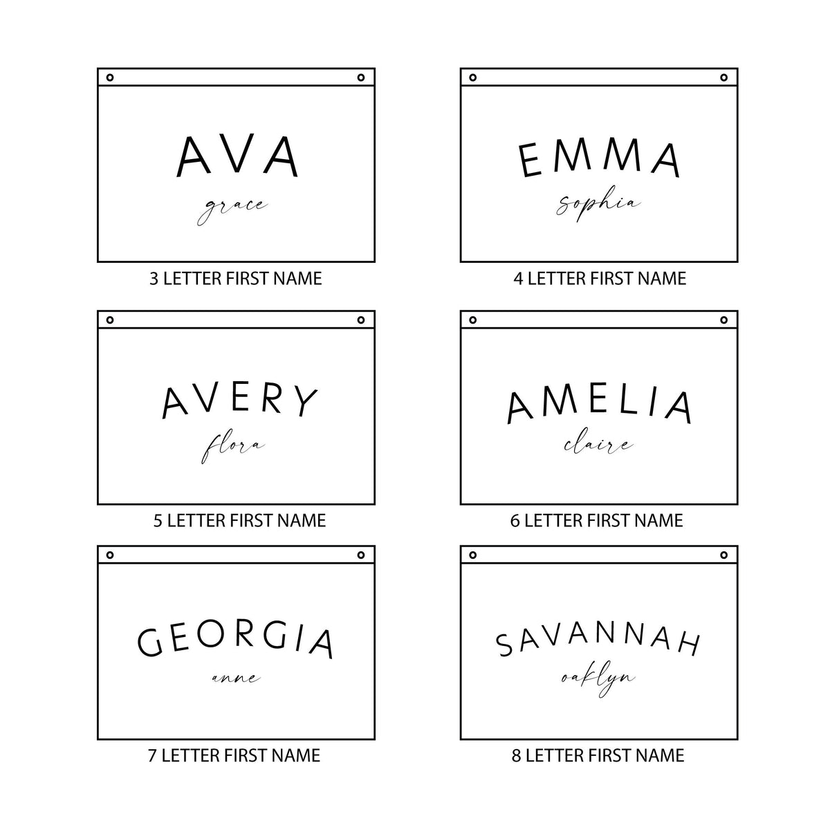 Baby name flag | D7