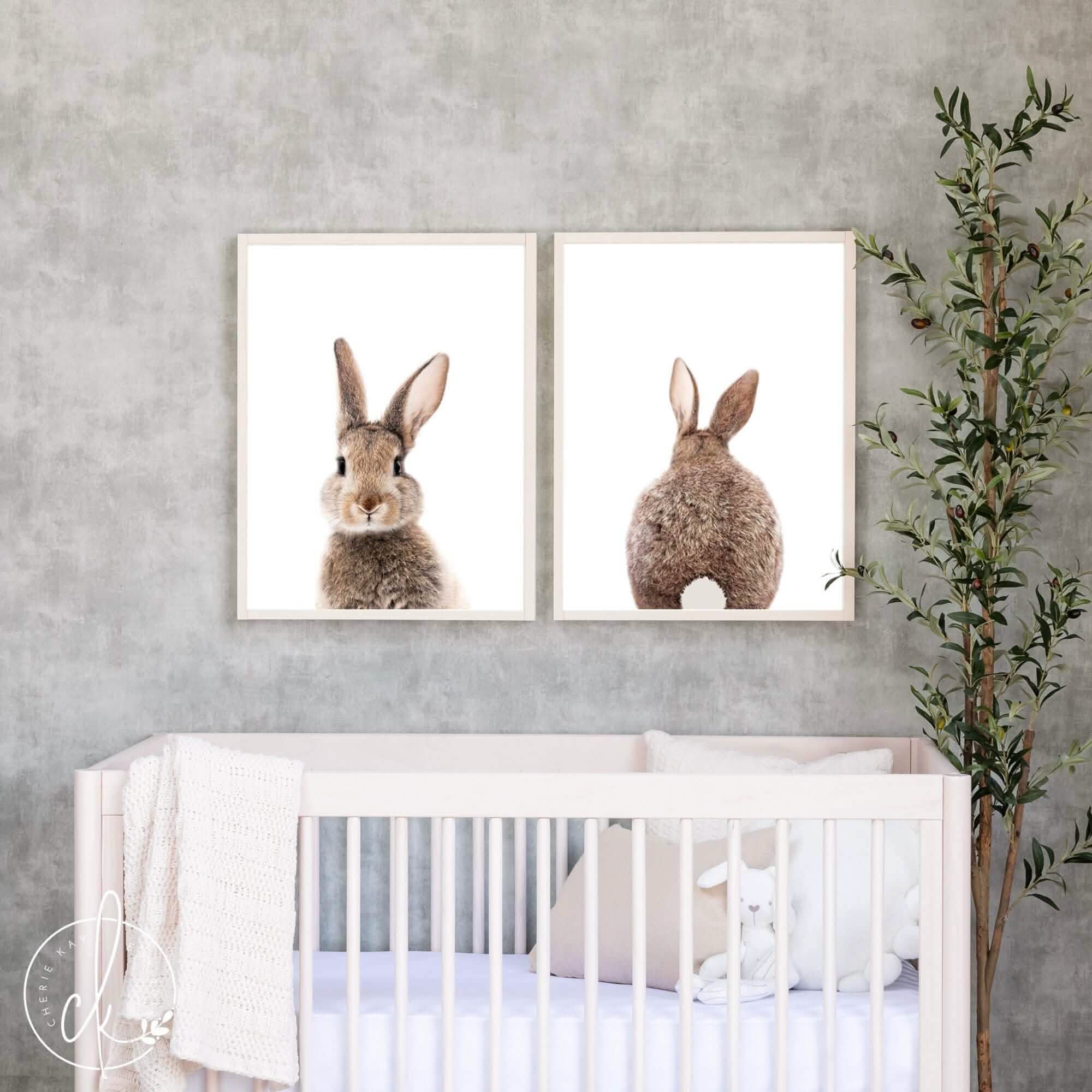 Bunny Nursery Decor Nursery Wall Decor - Main Image